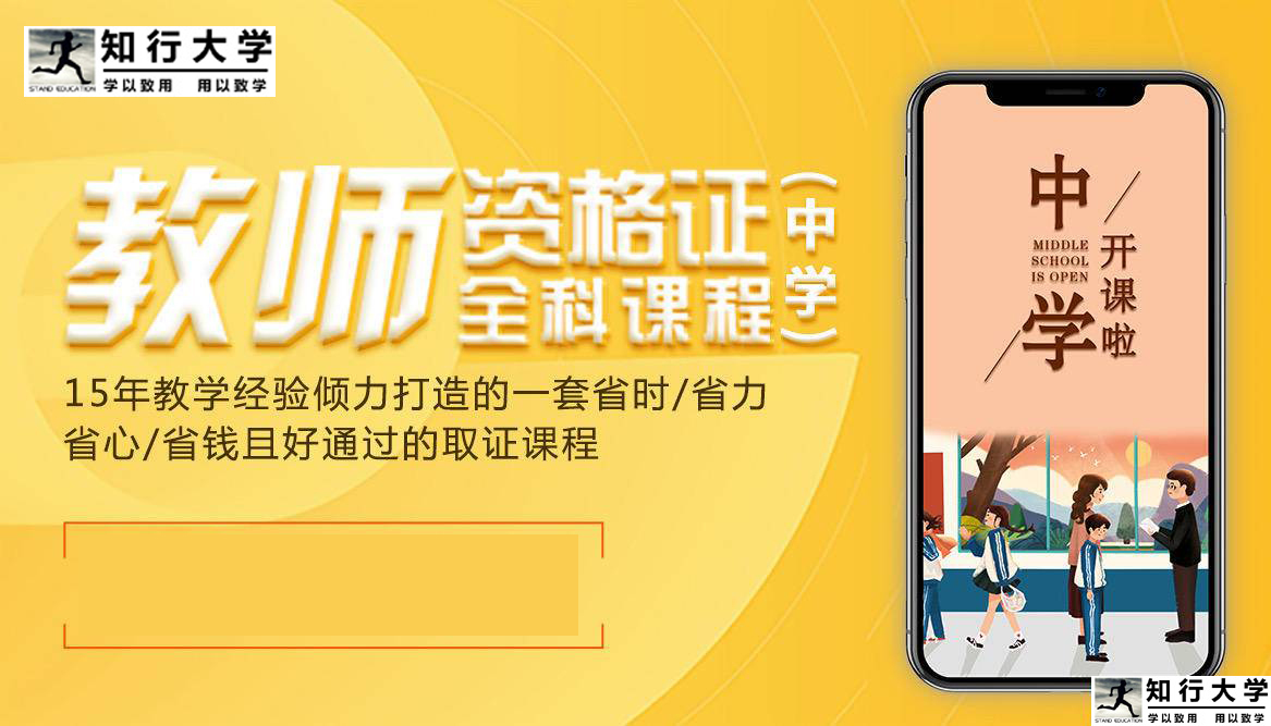 《中学教师资格证》全科目精品课程